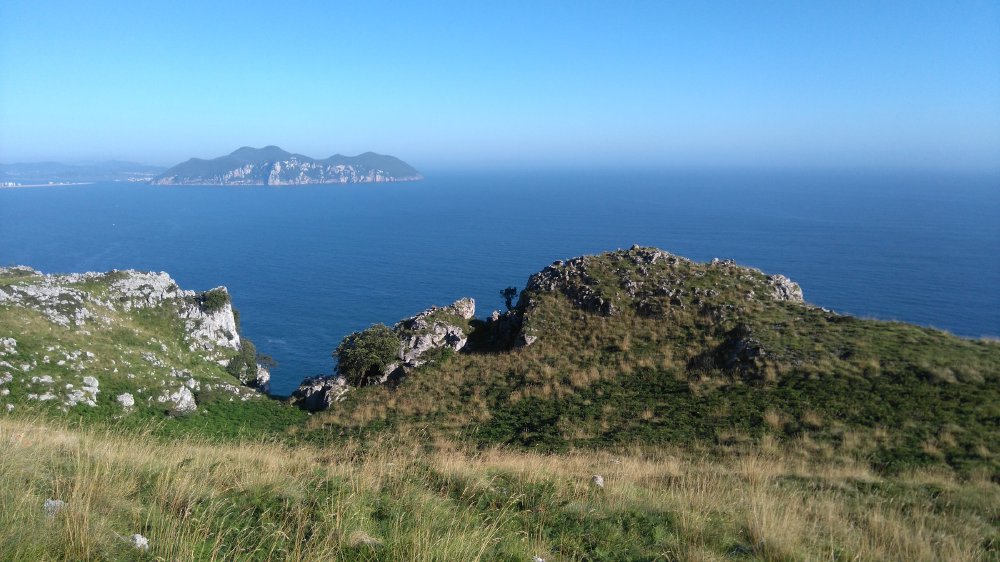 View of the sea
